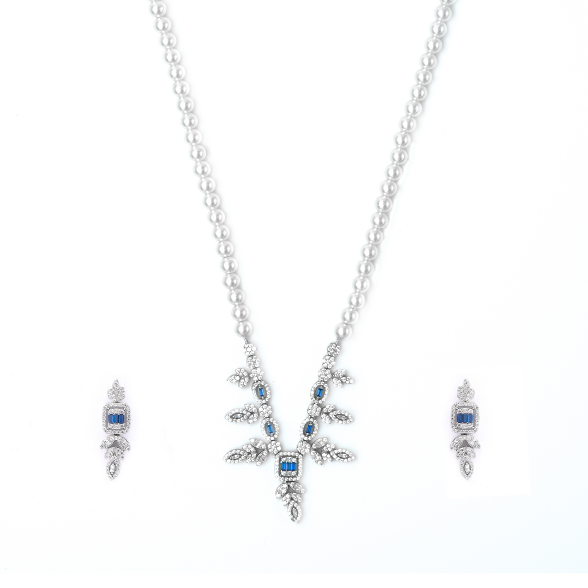 Victorian Pearl Necklace Set