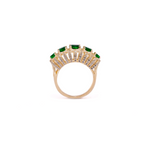 Queen of Emerald Ring