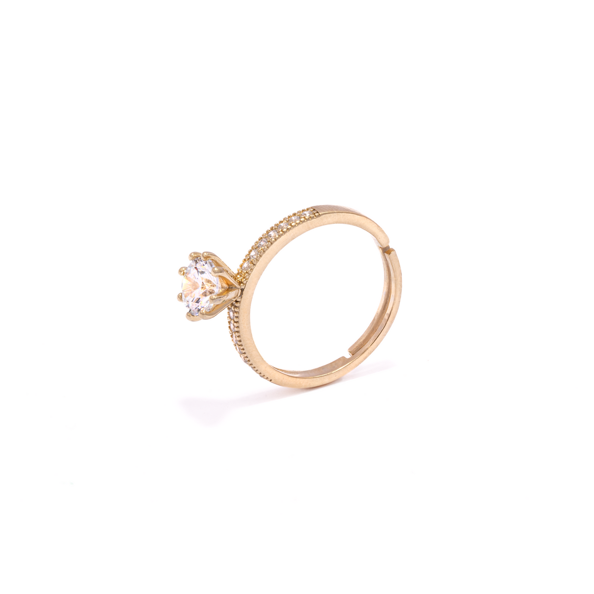Single Soliatire Elegance