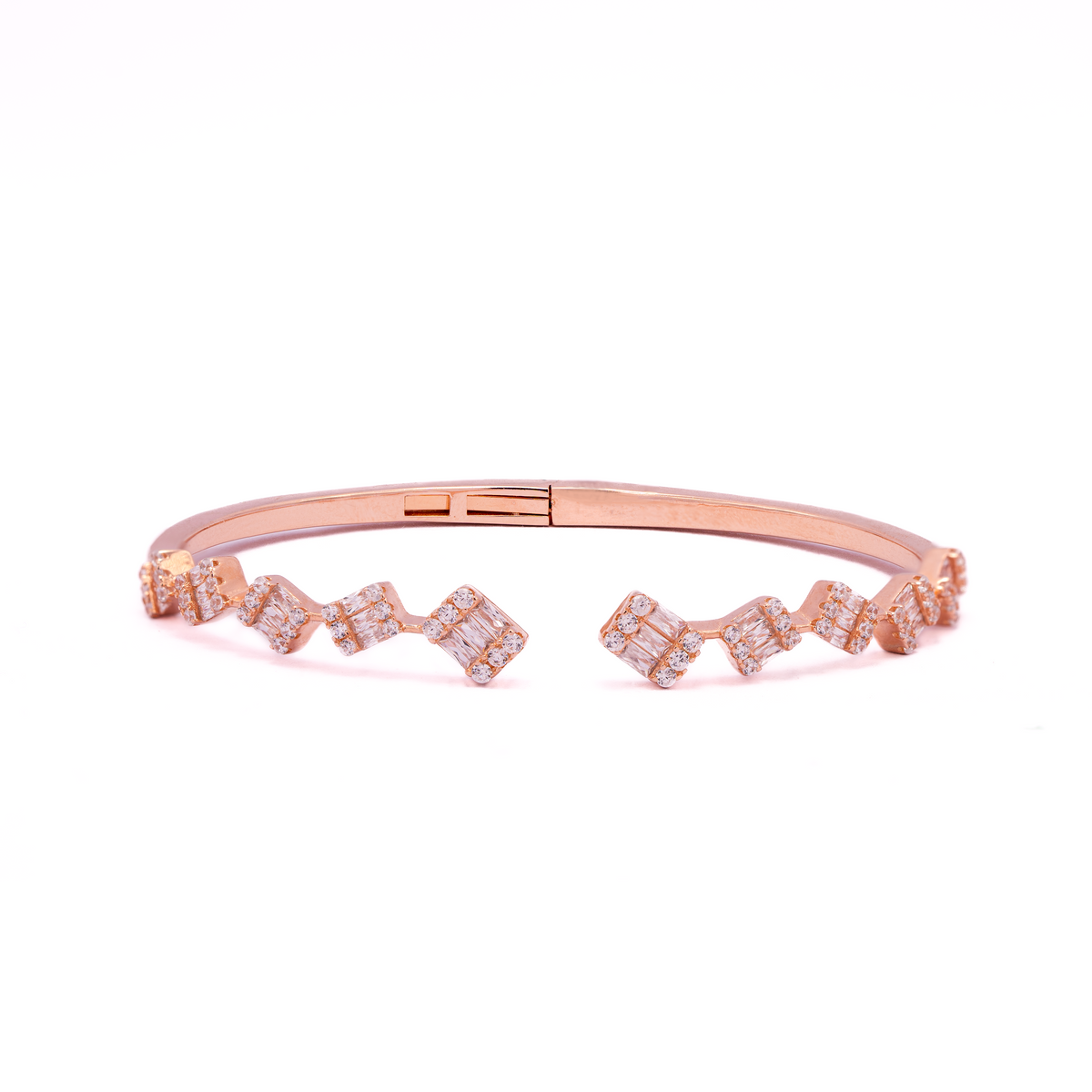 Square Folded Rose Kada