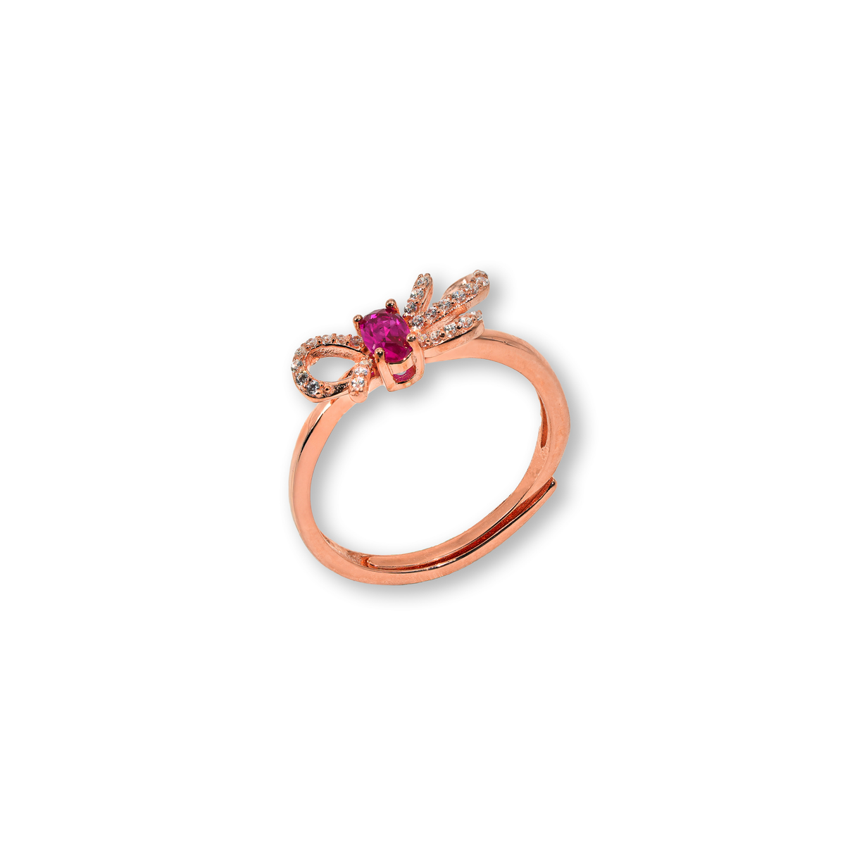 Pink Stone Bow