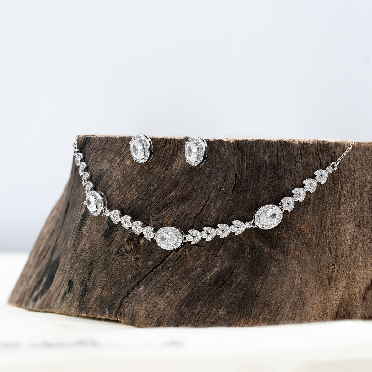 Diamond Veil Necklace