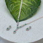 Victorian Emerald Green Necklace