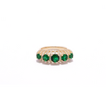 Queen of Emerald Ring
