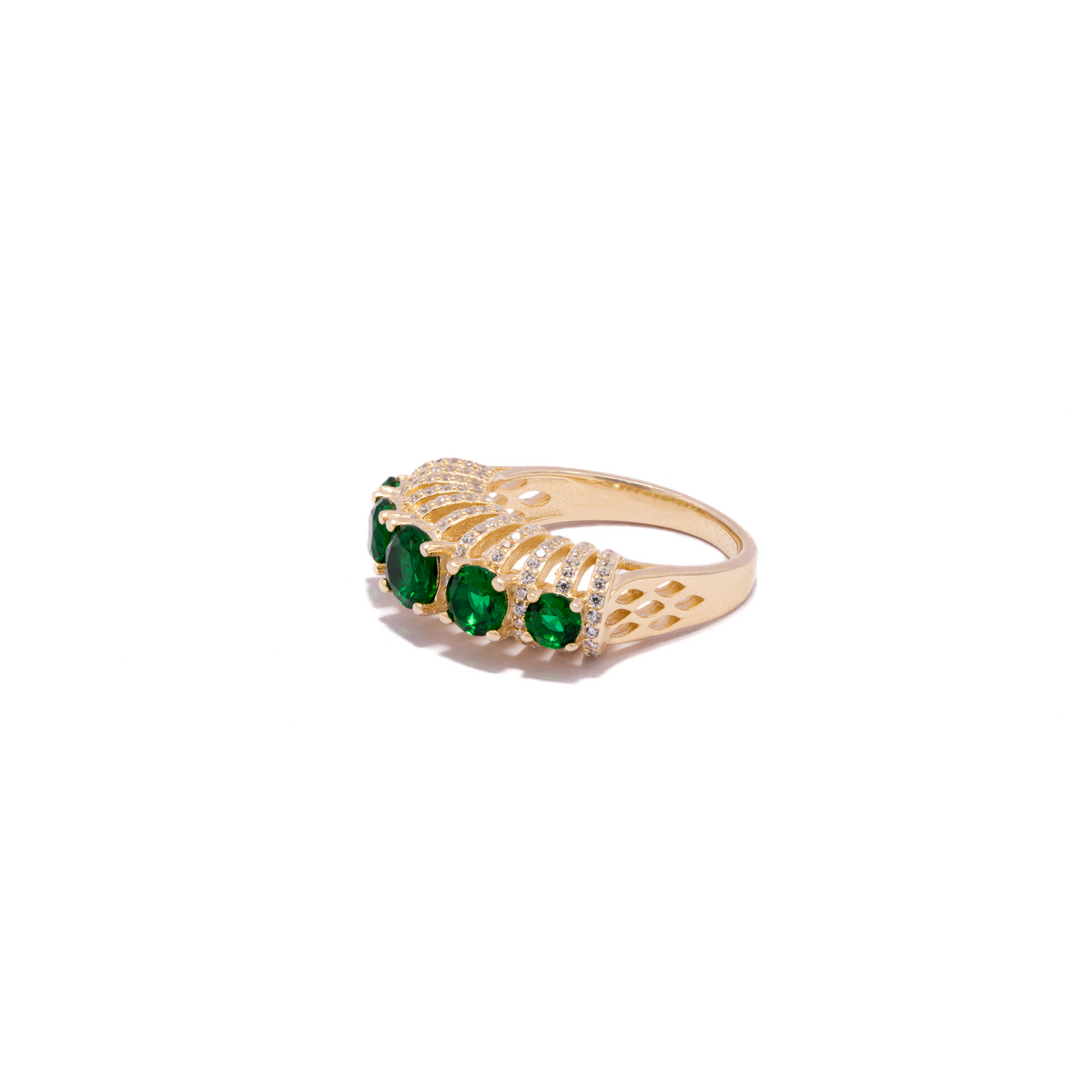 Queen of Emerald Ring