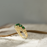 Queen of Emerald Ring
