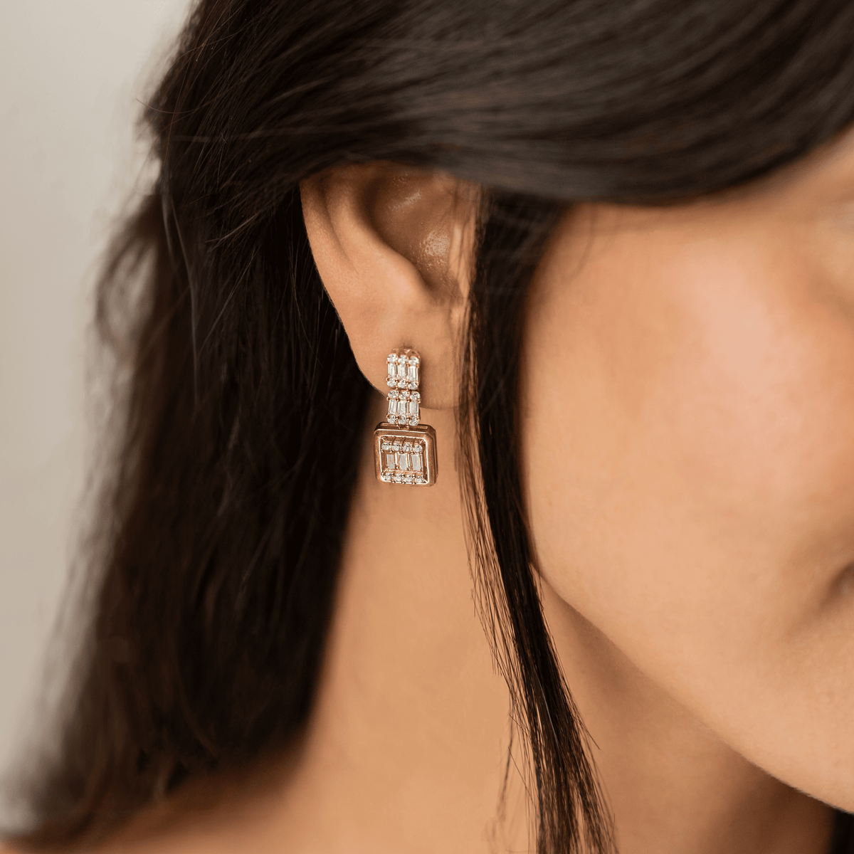 Baguette Earrings