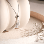Silver Double Pearl